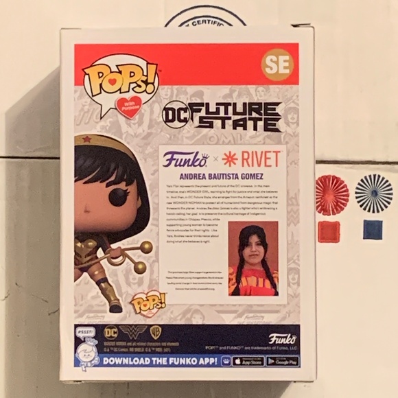 Yara flor future state Funko pop (NWT) - Picture 2 of 6